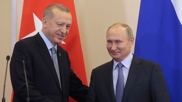 Russian President Vladimir Putin and Turkish President Recep Tayyip Erdogan (Photo: EPA)