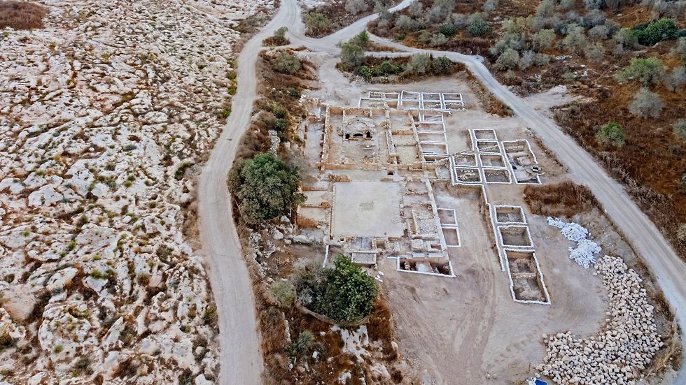 The Byzantine church uncovered near Jerusalem (Photo: Israel Antiquities Authority) (Photo: Israel Antiquities Authority)