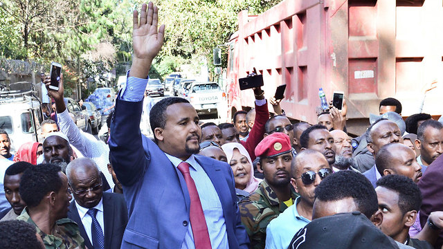 אתיופיה ג'וואר מוחמד מבקר של ראש הממשלה אביי אחמד (צילום: AFP)