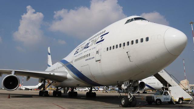 מטוס בואינג 747 ג'מבו  (צילום: איתי בלומנטל)