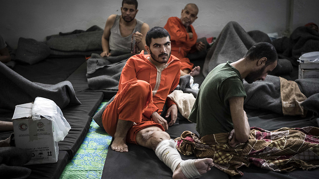 Close to a third of the prison's population is sick and needs treatment (Photos: AFP)