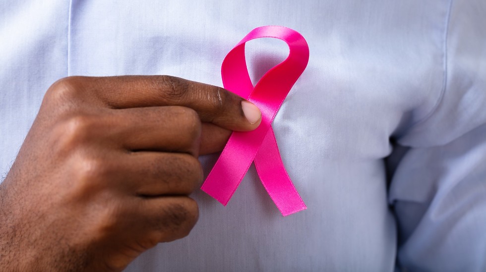 The breast cancer ribbon