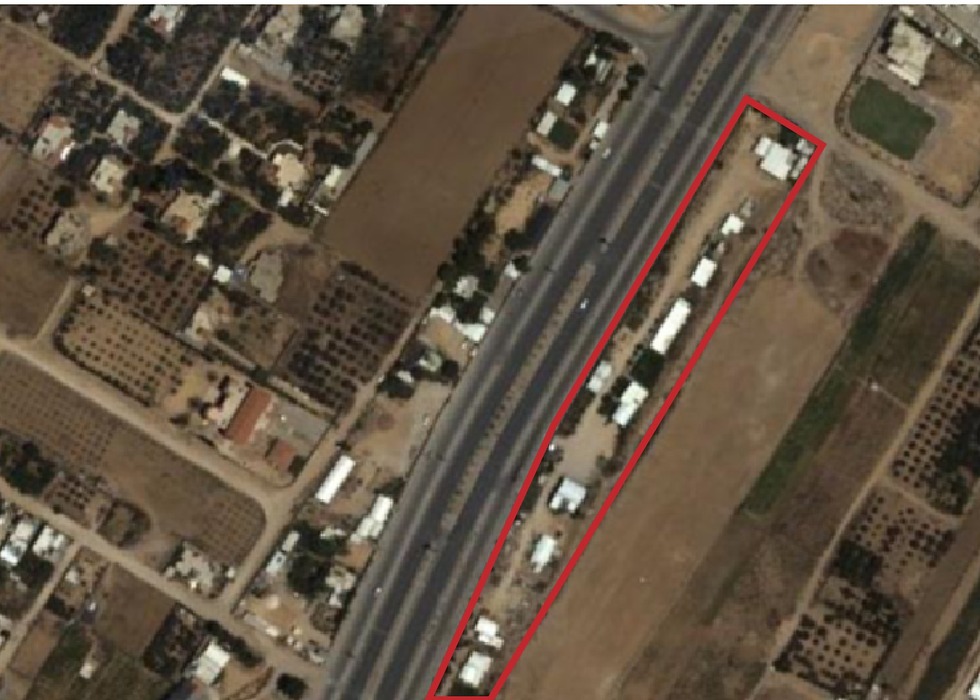 מתחם צבאי של חמאס שהותקף על-ידי צה