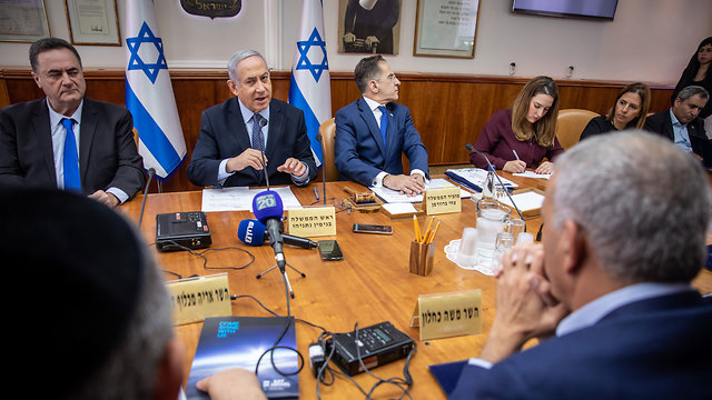 The cabinet meets on Sunday following the Gaza rocket attack on southern Israel (Photo: Emil Salman)