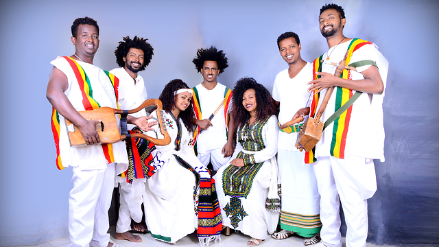 להקת פנדיקה מאתיופיה (צילום: יח