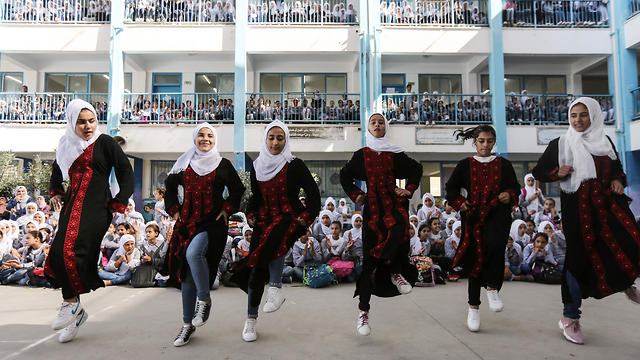 UNRWA school at Beit Hanoun in the Gaza Strip