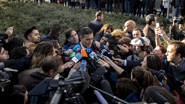 בחירות ספרד ראש הממשלה פדרו סנצ'ז סנצס (צילום: gettyimages)