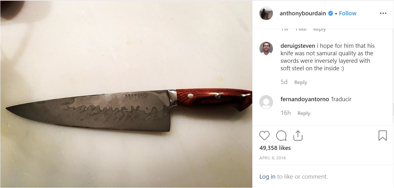 סכין השף של אנתוני בורדיין ()