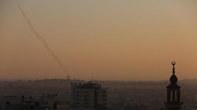 אזעקות ויירוטים לאחר ירי רקטות מעזה לאחר חיסול בכיר הג'יהאד (צילום: מג'די פתחי, TPS)