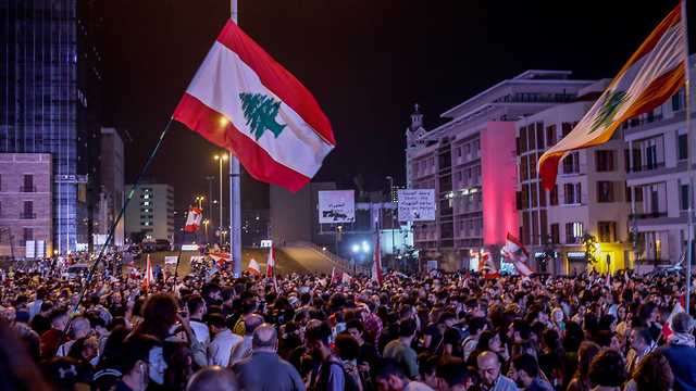 Anti-government protests in Lebanon (Photo: EPA)