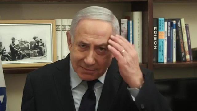 Prime MInister Benjamin Netanyahu speaks to former military chiefs on his Facebook page " have you lost your mind?"