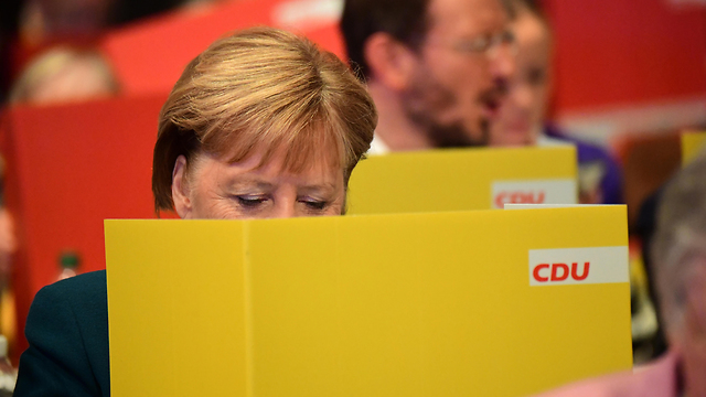 גרמניה מפלגת ה CDU אנגלה מרקל (צילום: EPA)