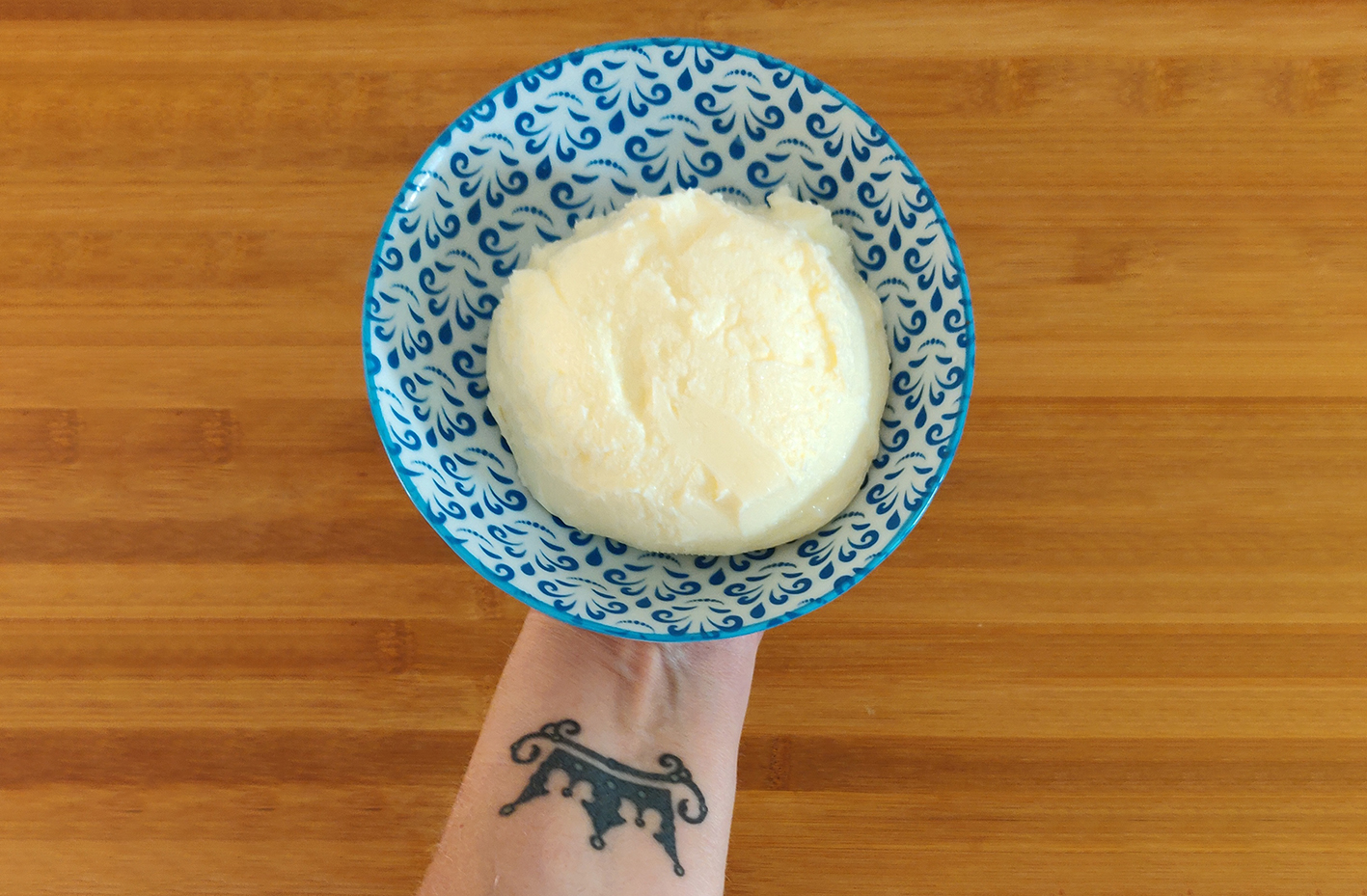 חמאה ביתית (צילום: אלונה זוהר)