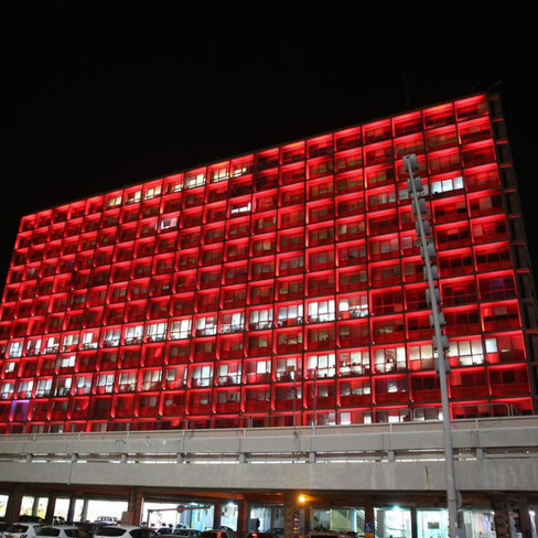Здание мэрии Тель-Авива. Фото: Моти Кимхи
