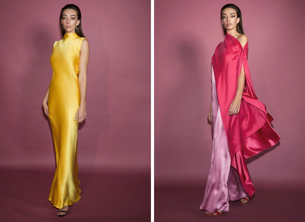שמלות נוספות בעיצובו של מעצב העילית שי שלום, שתלבש מלכת היופי סלע שרלין באירועי מיס יוניברס  (צילום: דביר כחלון)