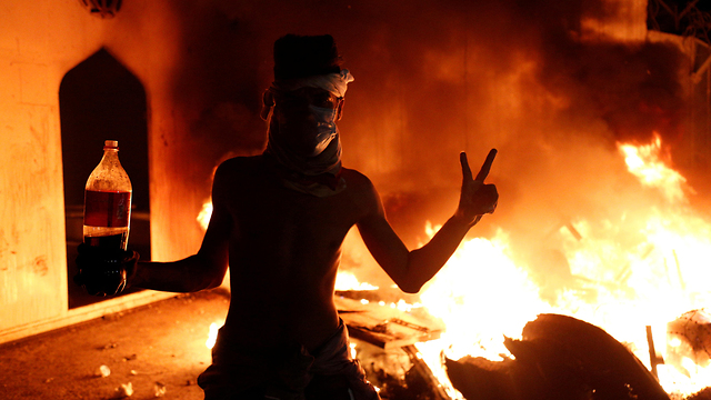 נג'ף הפגנות מהומות מחאה עיראק (צילום: רויטרס)