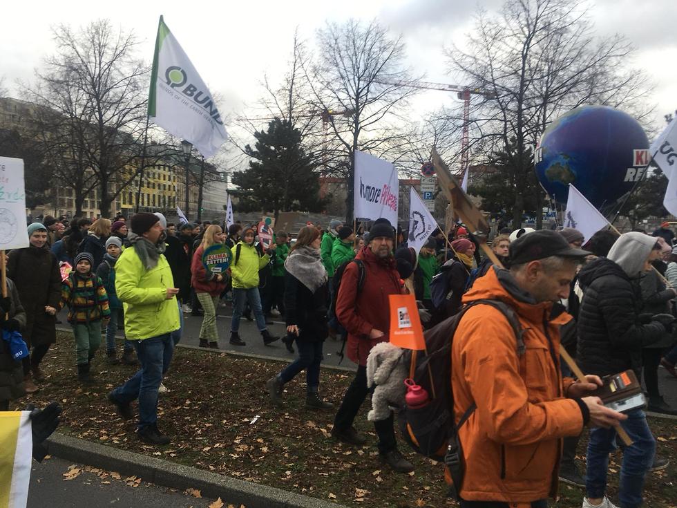 מחאת האקלים בברלין (צילום: ג'ודי ניר מוזס שלום)