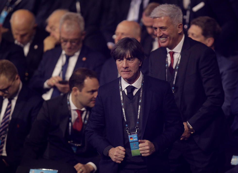 מאמן נבחרת גרמניה יוגי לב (צילום: רויטרס)