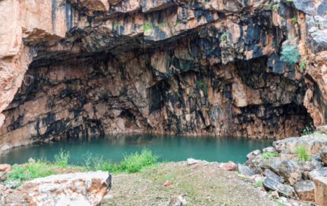 Природный водоем в Баниасе. Фото: shutterstock
