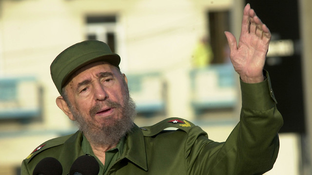 פידל קסטרו שהפעיל מרגלת שהערימה על סוכנות הביון האמריקאית (צילום: GettyImages)