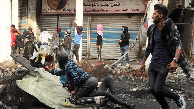 Столкновения в Багдаде. Фото: AP