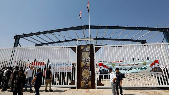 Пограничный терминал на сирийско-иракской границе