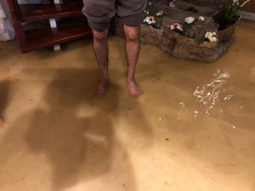 Затопленная квартира в Ашкелоне