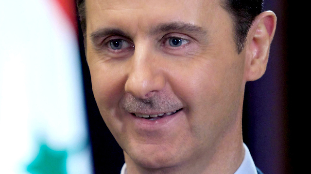 בשאר אסד נשיא סוריה פרויקט העשור (צילום: AP)