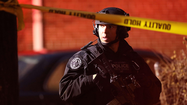 На месте нападения в Джерси-Сити. Фото: AP
