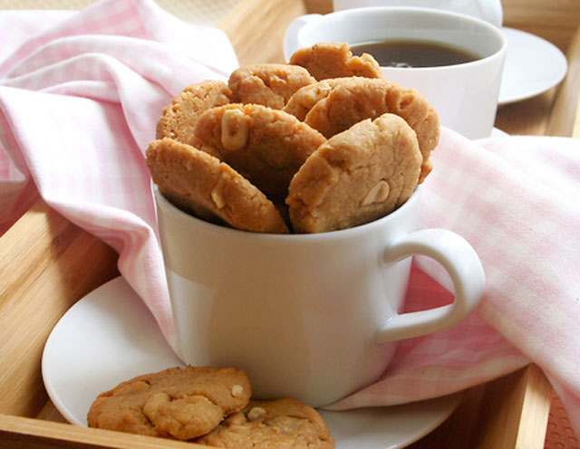 Печенье с арахисовой пастой. Фото: Елена Вайнберг