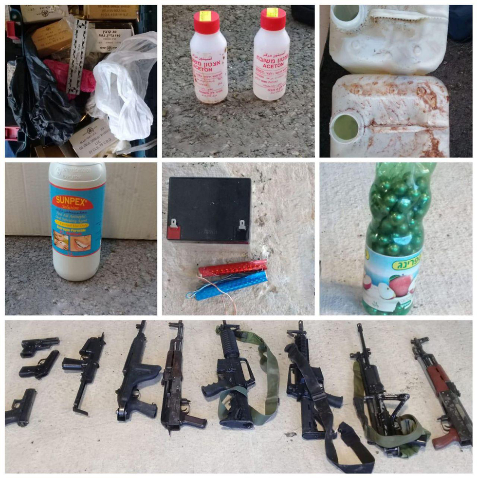 Изъятое оружие и боеприпасы. Фото: пресс-служба ШАБАКа