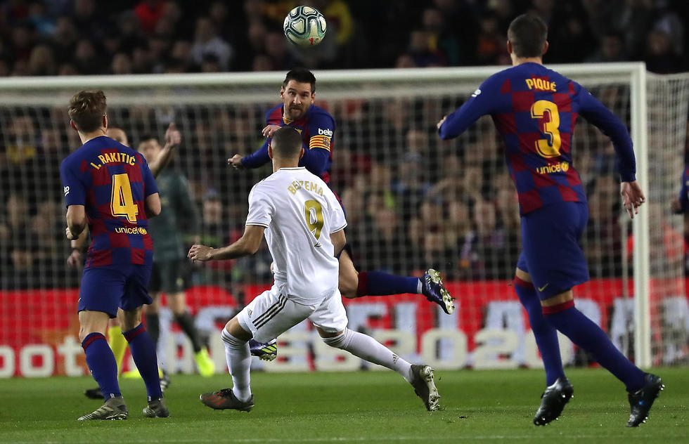 ברצלונה נגד ריאל מדריד (צילום: AFP)