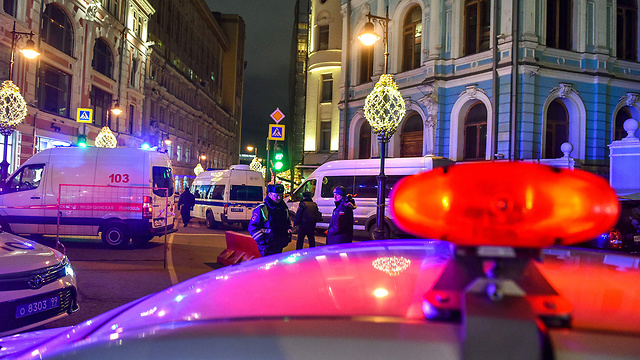 Стрельба на Лубянке в Москве. Фото: AFP