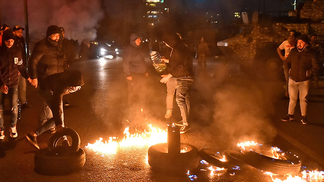 מהומות בלבנון (צילוםן: AFP)