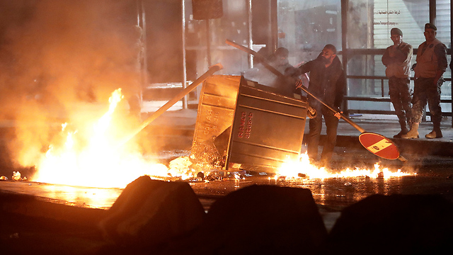 מהומות בלבנון (צילוםן: AP)