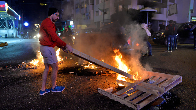 מהומות בלבנון (צילוםן: EPA)
