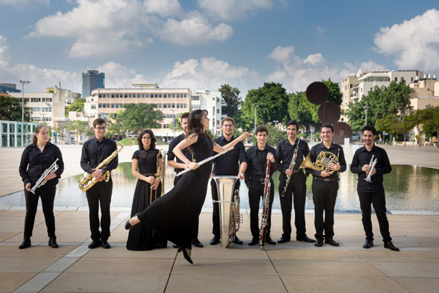 Духовики Израильского молодежного филармонического оркестра. Фото: Яэль Илан