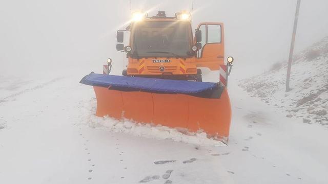 На Хермоне готовы к снегопадам. Фото: пресс-служба ЦАХАЛа