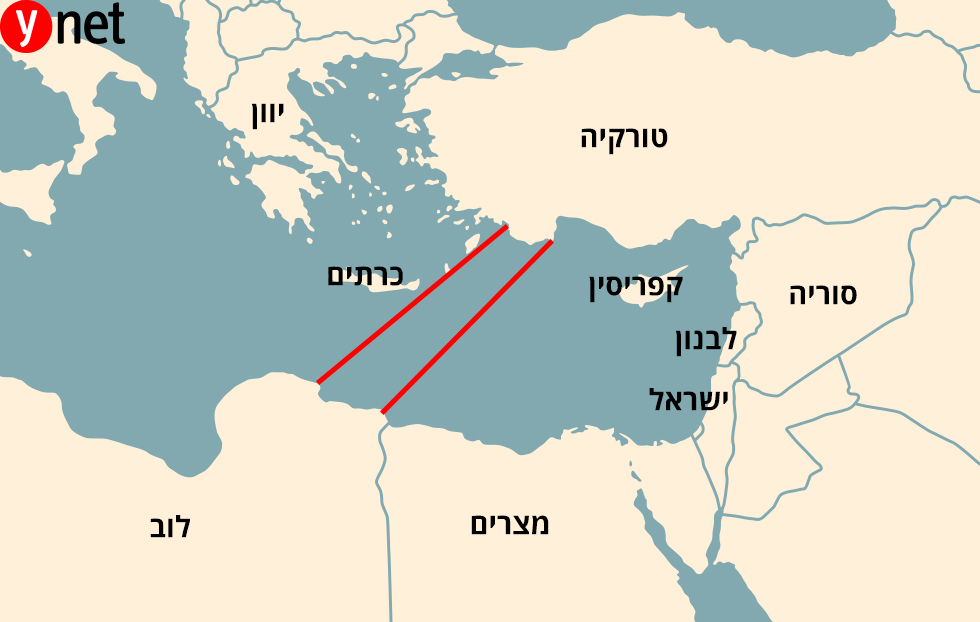 כך עלולה טורקיה לחסום לישראל את הים התיכון ()