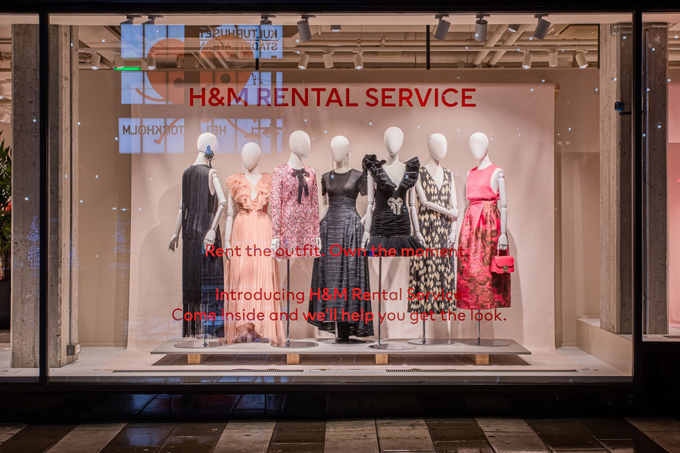 פרויקט פיילוט שהושק בשטוקהולם :שירותי השכרת הבגדים של H&M (צילום: הנס מוריץ)