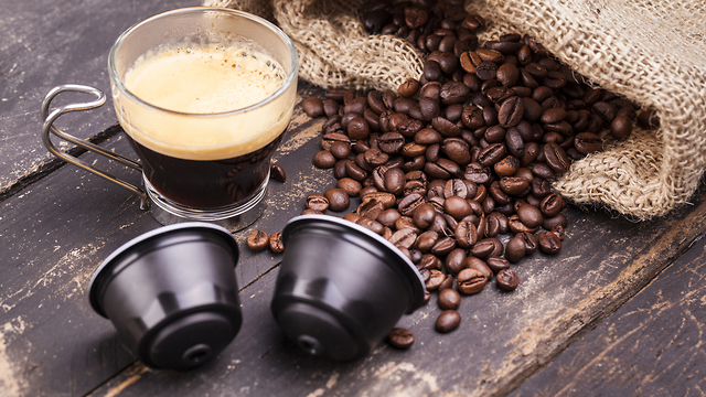 קפה מסוג אספרסו מקפסולות (צילום: Shutterstock)