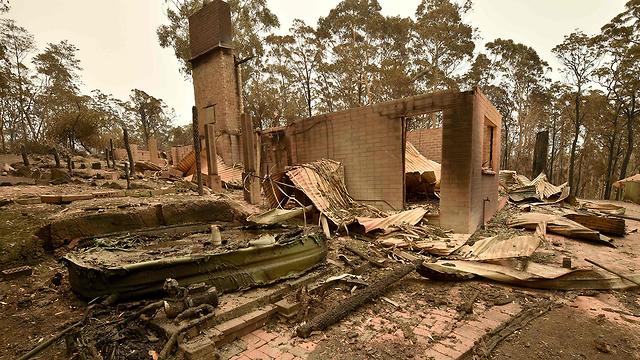  שריפות באוסטרליה (צילום: AFP)