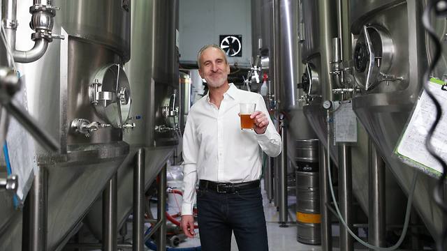 דניאל אלון מבשלת בירה ג'מס james תחרות עסקים קטנים 12 (צילום: אביגיל עוזי)