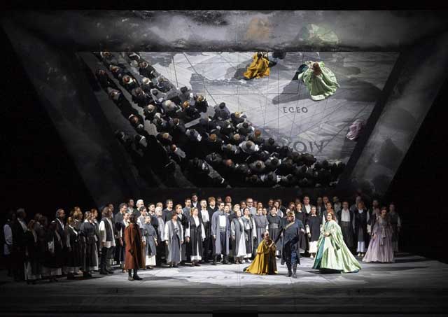 Сцена из оперы "Идоменей". Фото: пресс-служба Израильской оперы