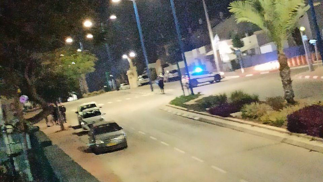 דיווח על בלון נפץ שנחת באחד הרחובות בשדרות ()