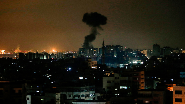 Удар по Газе. Фото: AFP, архив