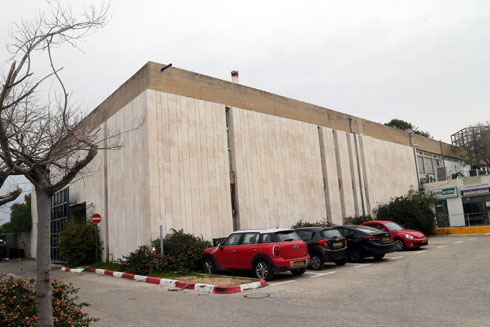 בית הספר לאדריכלות ע''ש עזריאלי באוניברסיטת תל אביב, השבוע. המרצים לא קיבלו שום הסבר (צילום: יריב כץ)