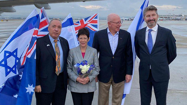 Гости из Австралии прибыли в Израиль
