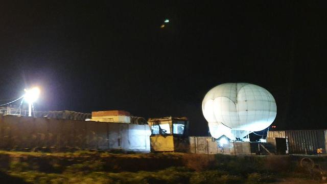 Армейская база возле Кисуфим после инцидента. Фото: Рои Идан