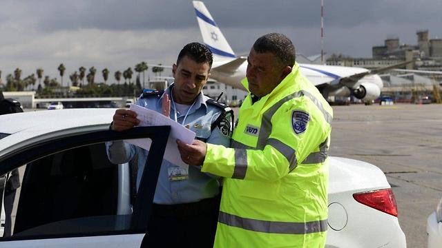 Особый режим в аэропорту Бен-Гурион в связи с прибытием участников форума. Фото: полиция